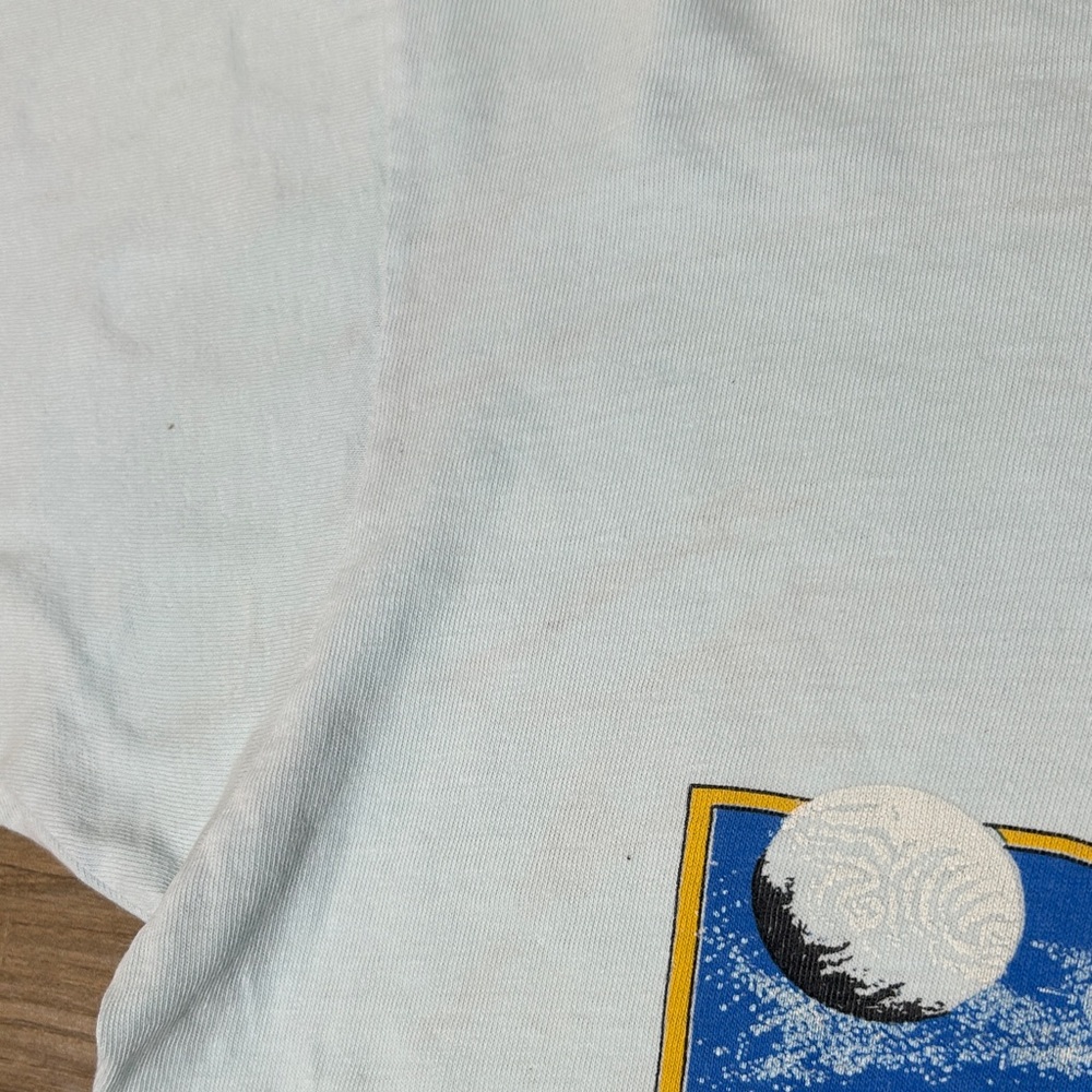 Vintage 1986 Star‎ Tours Disneyland T-Shirt Lucasfilm & Disney Medium USA - Picture 11 of 12